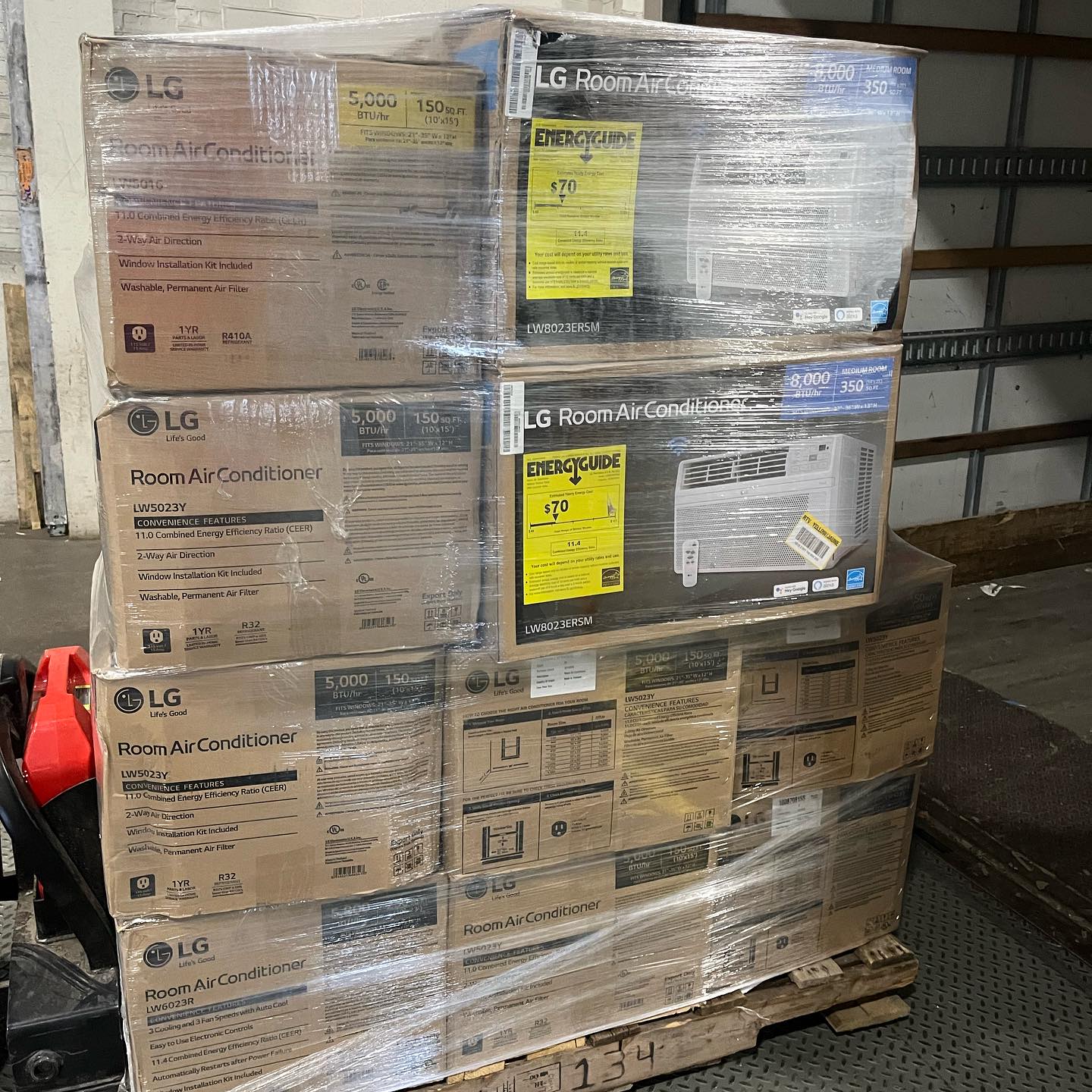 Air Conditioner Pallets Air Conditioner Pallets
