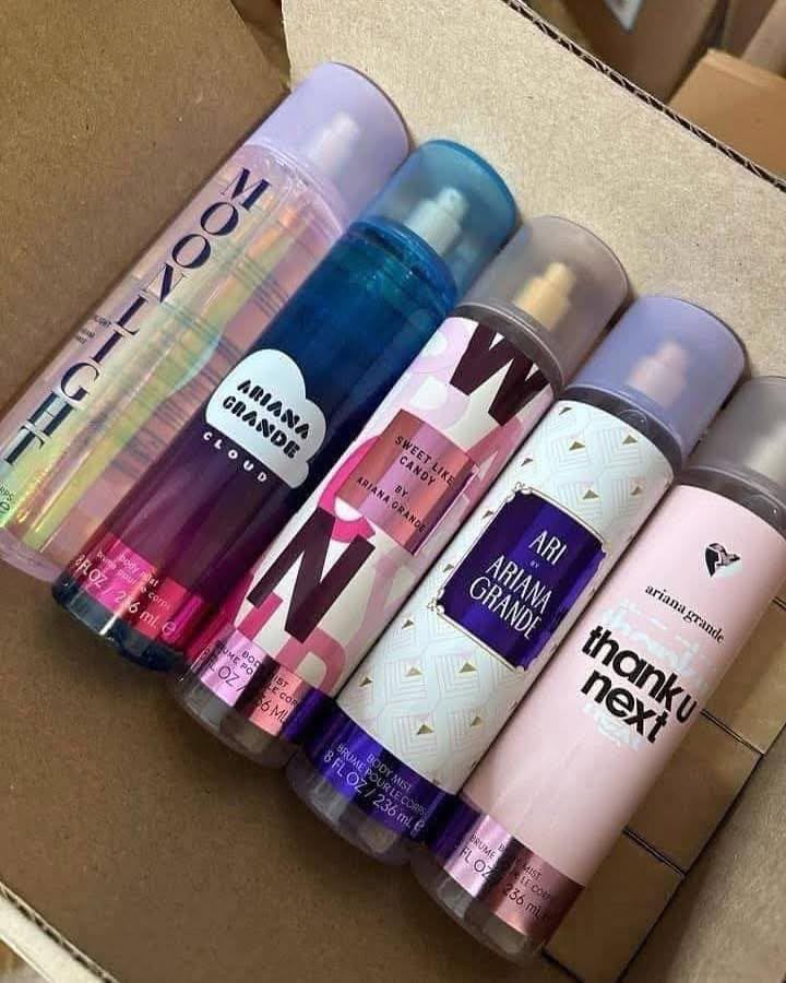 ARIANA GRANDE PERFUME PALLETS ARIANA GRANDE PERFUME PALLETS