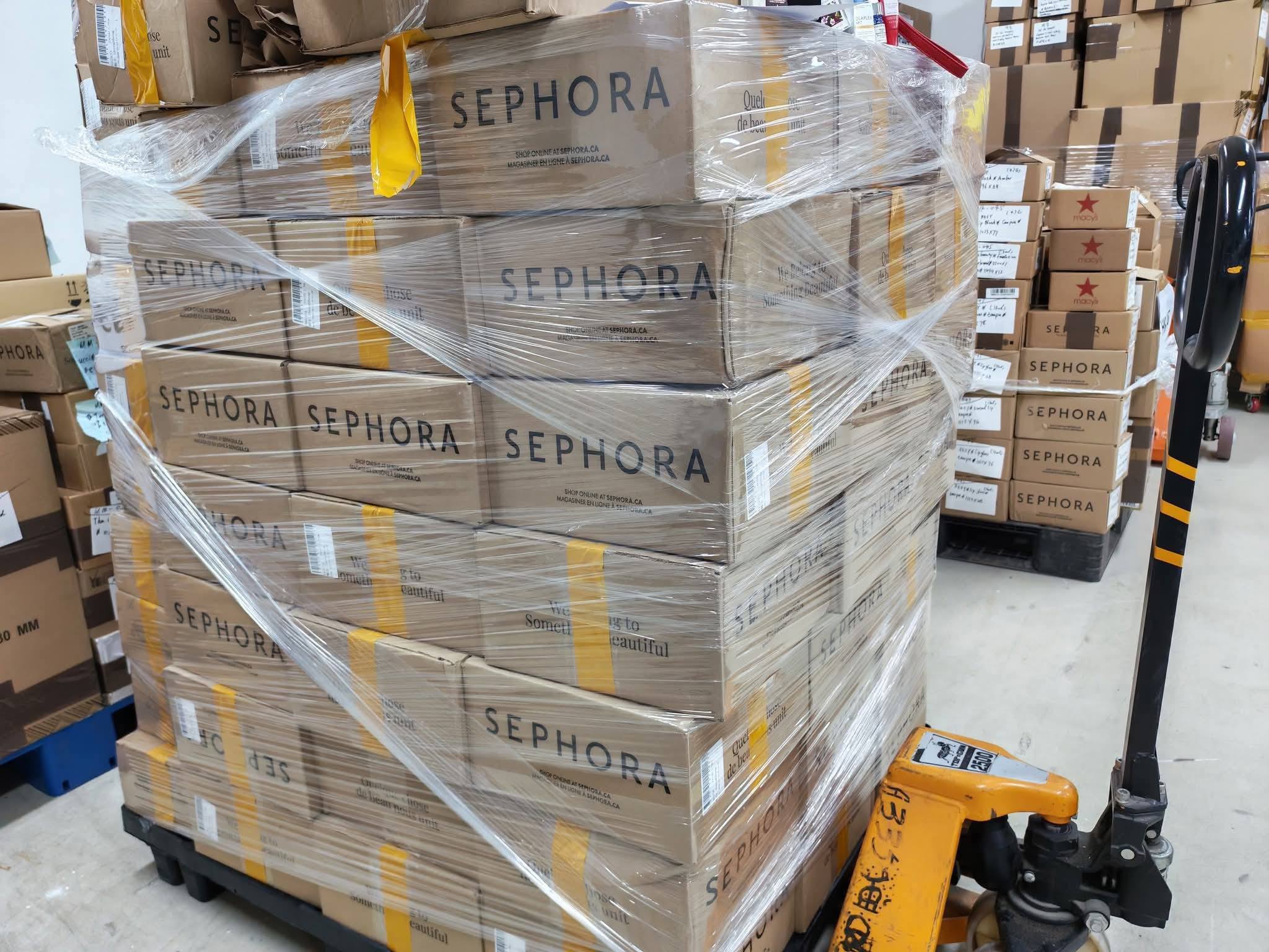 Mixed Cosmetics Pallets Available Mixed Cosmetics Pallets Available